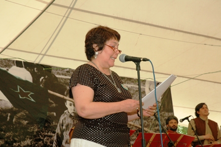 Victoria Gallardo, Presidenta del Comité Memoria MAPU.